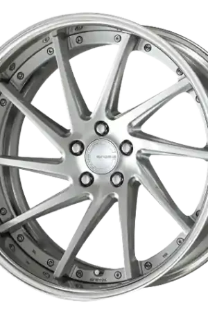 Original Work Gnosis Cvs 5x115 22x9.5+30 H Disk Brush Silver Clear