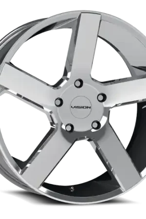 Hot Picks Vision Street-Designs 472 Switchback 6x139.7 22x9.5+15 Chrome