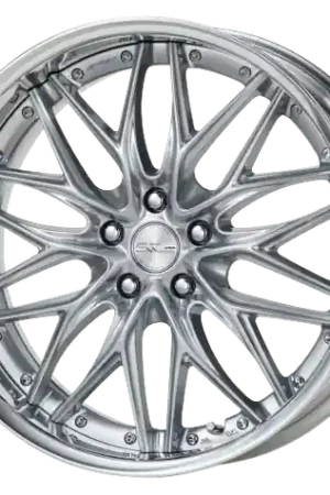 Exclusive Work Schwert Quell 5x112 21x10+22 O Disk Silky Rich Silver