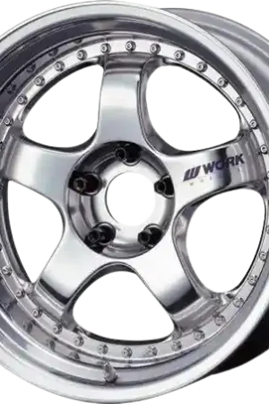 Low Price Work Meister S1 3P 5x115 18x8.5+35 L Disk Bright Buff Finish