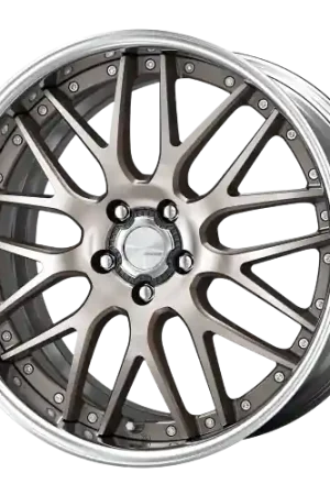 Work Lanvec Lm1 5x114.3 18x12+45 O Disk Trans Gray Polish Modern