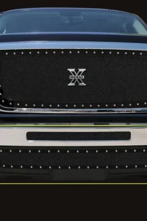 GMC Sierra T-Rex X-Metal Series Studded Bumper Grille - All Black - 2PC - 6722061 Affordable