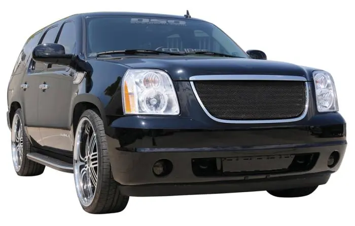 Sale GMC Yukon T-Rex Sport Series Formed Mesh Grille - All Black Powdercoat - 46171
