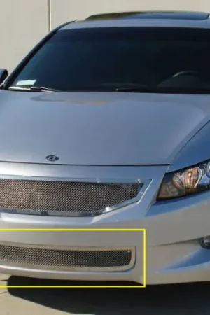 Affordable Honda Accord 2DR T-Rex Upper Class Polished Stainless Bumper Mesh Grille - 55729