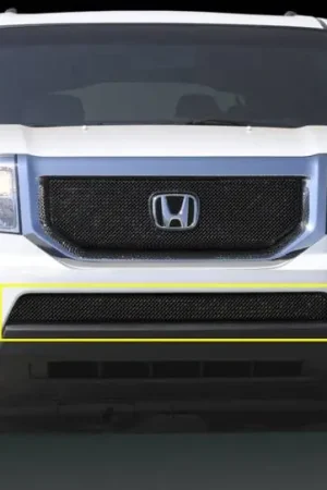 Honda Pilot T-Rex Sport Series Formed Mesh Grille - All Black Powdercoat with Logo Opening - 46705 Best Choice