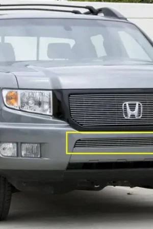 Exclusive Honda Ridgeline T-Rex Bumper Billet Grille Insert - 25734