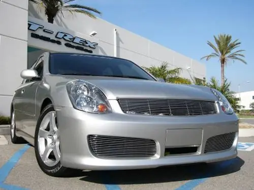 Infiniti G35 4DR T-Rex Billet Grille Insert - 11 Bars - 20798 Hassle-Free Returns