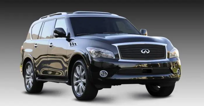 No Minimum Order Infiniti QX56 T-Rex Upper Class Mesh Grille - Overlay with OE Logo Plate - Black - 51793