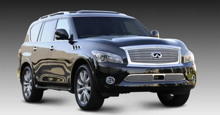 Infiniti QX56 T-Rex Upper Class Mesh Grille - Overlay with OE Logo Plate - Polished - 54793 Don’t Miss Out