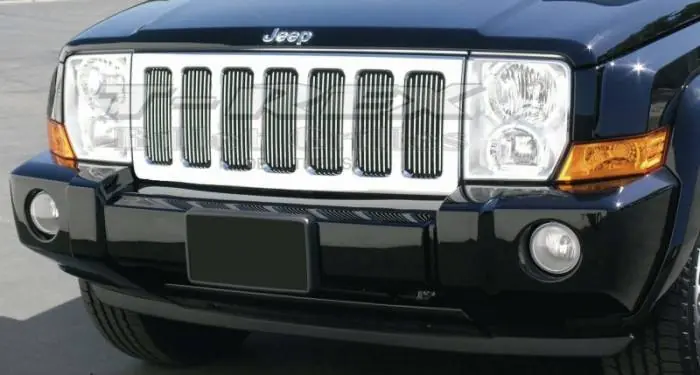 Secure Checkout Jeep Commander T-Rex Vertical Billet Grille Insert - 30485