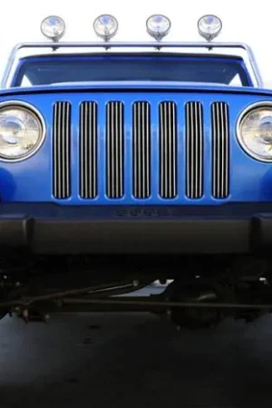 Jeep Wrangler T-Rex Vertical Billet Grille Insert - 7PC - 30490 Today Only