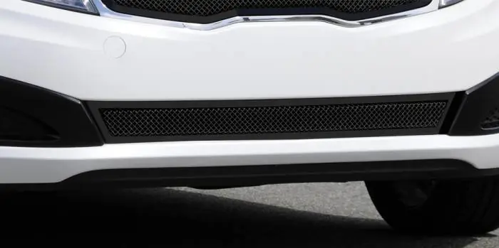 Kia Optima T-Rex Upper Class Bumper Mesh Grille - All Black with Formed Mesh - 52320 Bargain