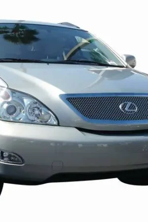 Lexus RX300 T-Rex Hybrid Series Grille with Wire Mesh - Polished - 70640 Crafted