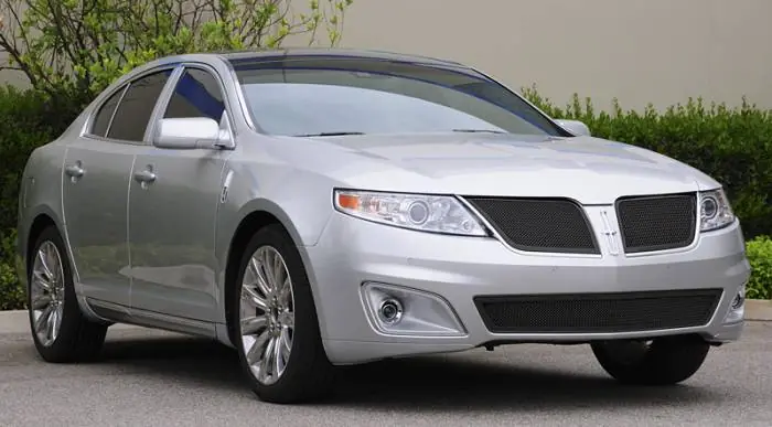 Lincoln MKS T-Rex Upper Class Mesh Grille - All Black with Formed Mesh - 51718 Popular