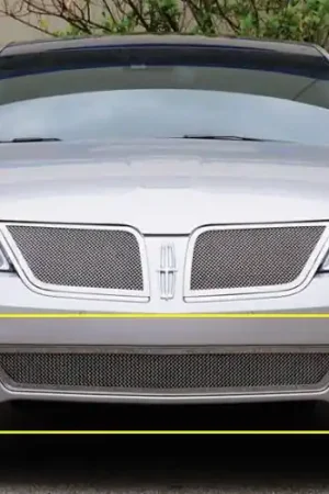 Low Price Lincoln MKS T-Rex Upper Class Polished Stainless Bumper Mesh Grille - 55718