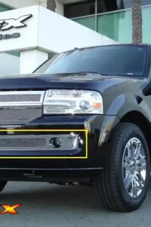 Hassle-Free Returns Lincoln Navigator T-Rex Upper Class Polished Stainless Bumper Mesh Grille - 55712