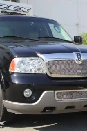 Save Now Lincoln Navigator T-Rex Upper Class Polished Stainless Mesh Grille - 54695