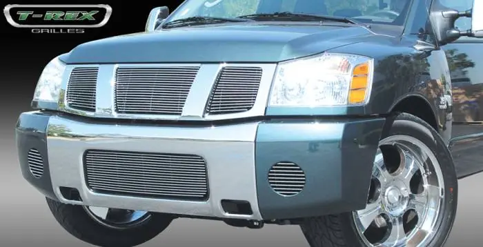 Don’t Miss Out Nissan Armada T-Rex Billet Grille Overlay - Bolt On - 3PC - 21780