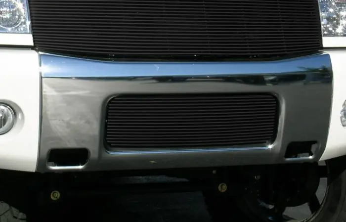 Affordable Nissan Armada T-Rex Bumper Billet Grille Insert - 16 Bars - All Black - 25780B