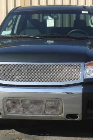 Nissan Armada T-Rex Upper Class Polished Stainless Mesh Grille - 1PC - 54779 Discount