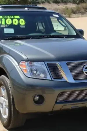 Nissan Pathfinder T-Rex Billet Grille Overlay with Logo Opening - 3PC - 21761 Hot Picks