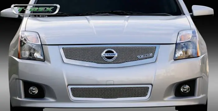 Nissan Sentra T-Rex Upper Class Mesh Grille with Logo Plate - 54765 Save Now