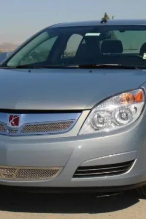 Time-Limited Saturn Aura T-Rex Upper Class Polished Stainless Mesh Grille - 54807