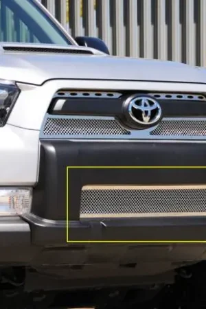 Super Sale Toyota 4Runner T-Rex Upper Class Polished Stainless Bumper Mesh Grille - 55947