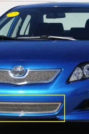 Special Offer Toyota Corolla T-Rex Upper Class Polished Stainless Bumper Mesh Grille - 55908