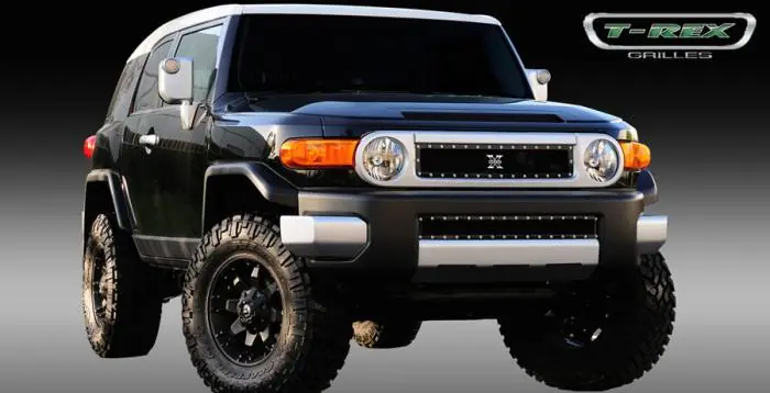 Final Sale Toyota FJ Cruiser T-Rex X-Metal Series Studded Main Grille - All Black - 6719321