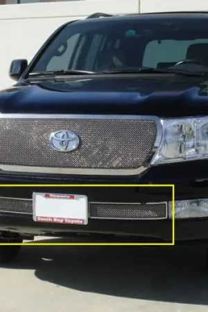 Toyota Land Cruiser T-Rex Upper Class Polished Stainless Bumper Mesh Grille - Formed Mesh - 2PC - 55934 Hot Deal