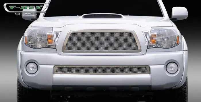 Best Choice Toyota Tacoma T-Rex Upper Class Polished Stainless Mesh Grille - 54895