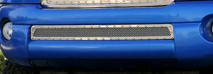 Certified Toyota Tacoma T-Rex X-Metal Series Studded Bumper Grille - Polished Stainless Steel - 6728950