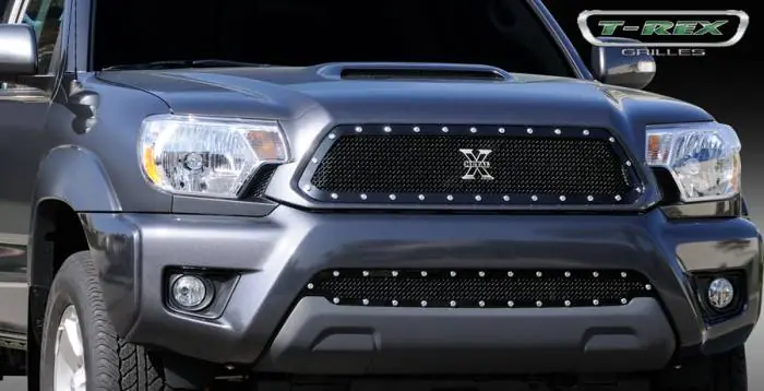 Toyota Tacoma T-Rex X-Metal Series Studded Main Grille - All Black - 6719381 Fresh Stock
