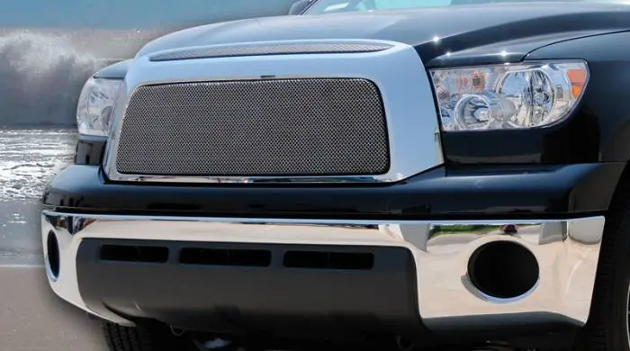 Budget Toyota Tundra T-Rex Sport Series Formed Mesh Grille - Stainless Steel - Triple Chrome Plated - 44959