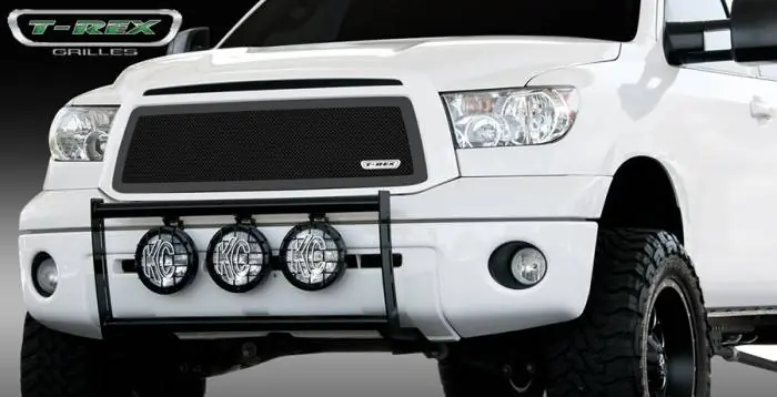 Hassle-Free Returns Toyota Tundra T-Rex Upper Class Mesh Grille - All Black with Formed Mesh - Insert - 51963