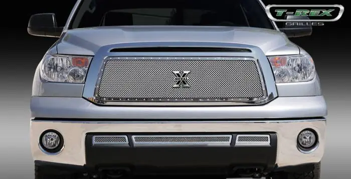 Toyota Tundra T-Rex X-Metal Series Studded Main Grille - Polished Stainless Steel - 6719630 Markdown