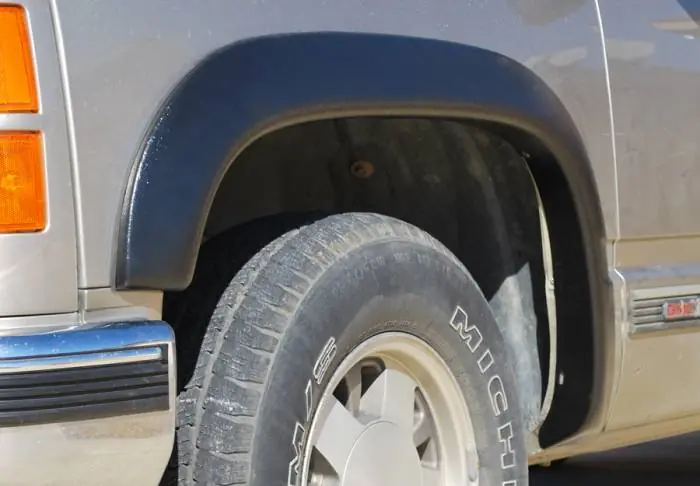 Special Discount Chevrolet C2500 Pickup Prestige Front Pair SX Street Style Textured Fender Flare Set - SX101TA