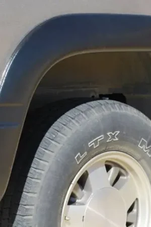 Chevrolet K2500 Pickup Prestige Rear Pair SX Street Style Textured Fender Flare Set - SX101TB Express Delivery