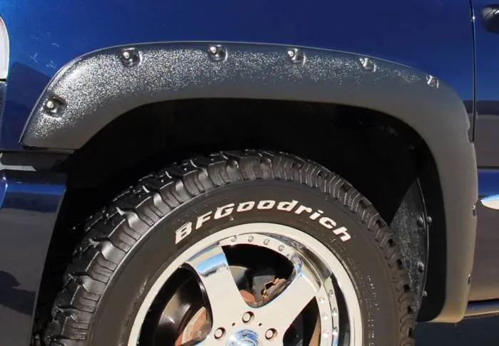 Hot Deal Chevrolet Silverado Prestige Front Pair RX Rivet Style Standard Fender Flare Set - RX103SA