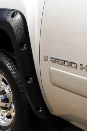 Chevrolet Silverado Prestige Front Pair RX Rivet Style Standard Fender Flare Set - RX106SA Direct From Factory