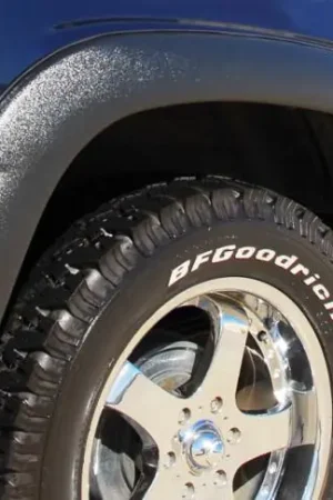 Direct From Manufacturer Chevrolet Silverado Prestige Rear Pair SX Street Style Standard Fender Flare Set - SX103SB