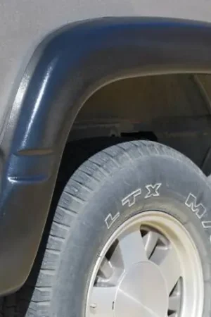 Limited Time Chevrolet Suburban Prestige Rear Pair EX Wide Style Textured Fender Flare Set - EX101TB