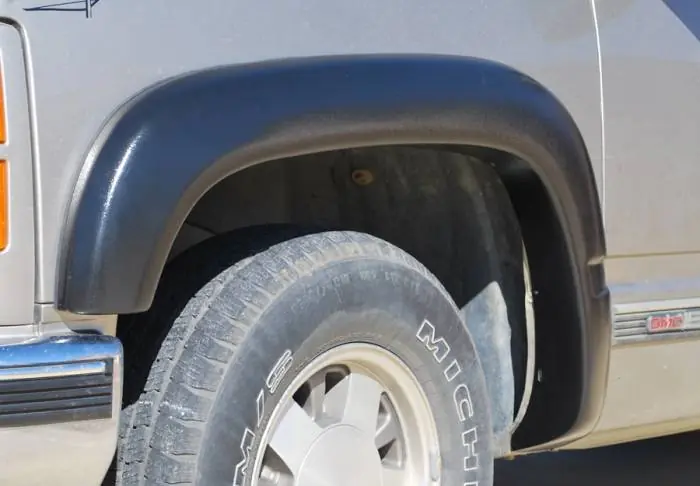 Fan Favorite Chevrolet Tahoe Prestige Front Pair EX Wide Style Textured Fender Flare Set - EX101TA