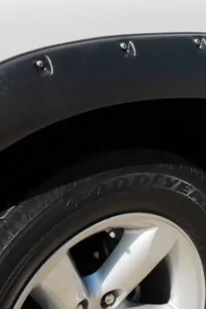 Best Price Dodge Ram Prestige Front Pair RX Rivet Style Textured Fender Flare Set - RX203TA