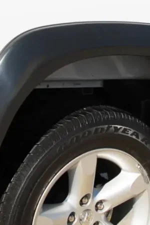 Free Shipping Dodge Ram Prestige Rear Pair EX Wide Style Standard Fender Flare Set - EX203SB