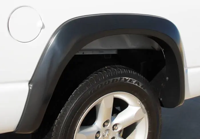 Warranty Included Dodge Ram Prestige Rear Pair EX Wide Style Standard Fender Flare Set - EX203SB