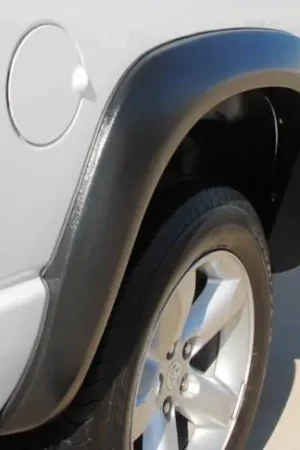Dodge Ram Prestige Rear Pair EX Wide Style Textured Fender Flare Set - EX203TB Worldwide Shipping