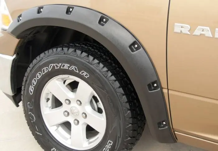 Dodge Ram Prestige Rear Pair RX Rivet Style Standard Fender Flare Set - RX204SB Don’t Miss Out