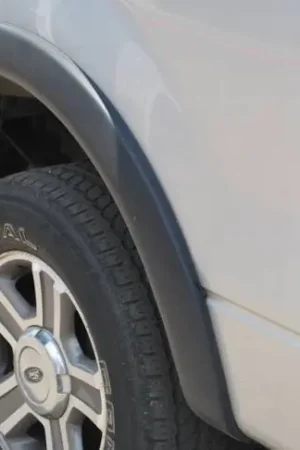 Top Rated Ford F150 Prestige Rear Pair SX Street Style Textured Fender Flare Set - SX310TB